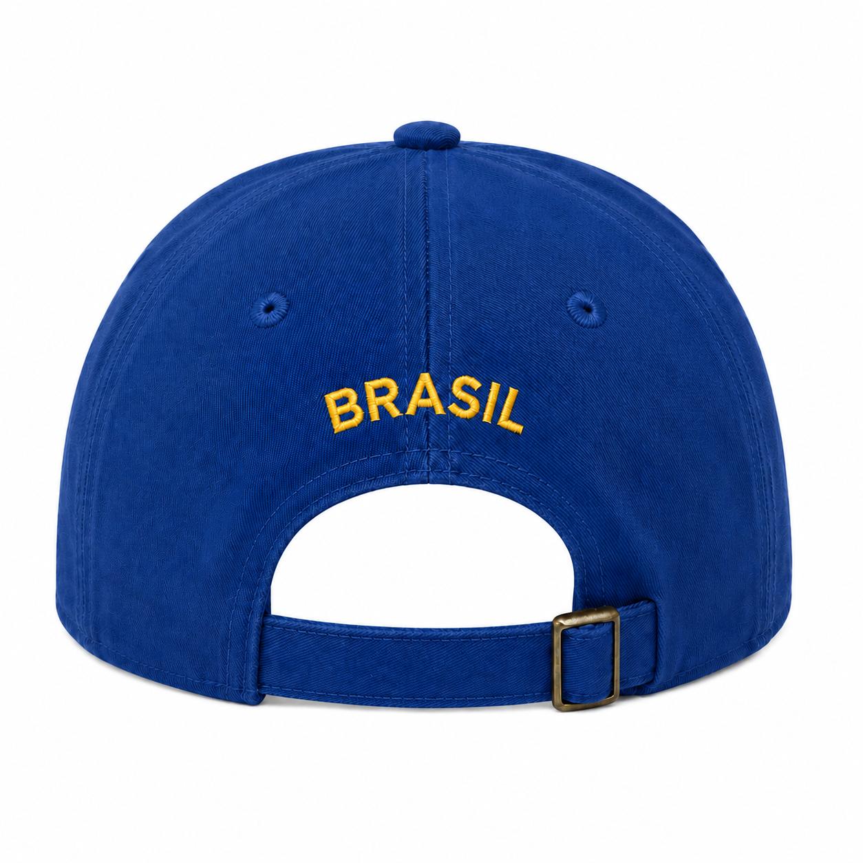 Boné Brasil Copa do Mundo Aba Curva Unissex Ajustável