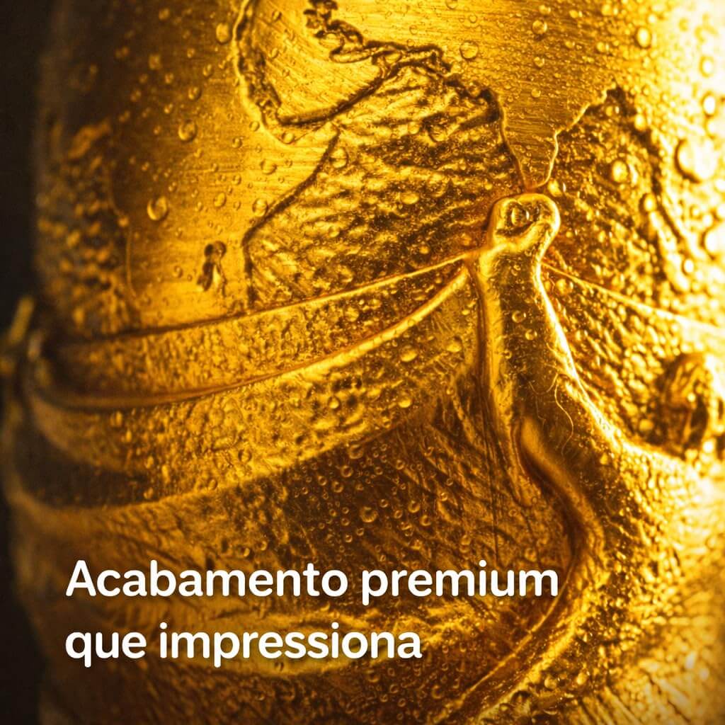 Taça Hexa Dourada™ | Edição Limitada Pré-Copa 2026