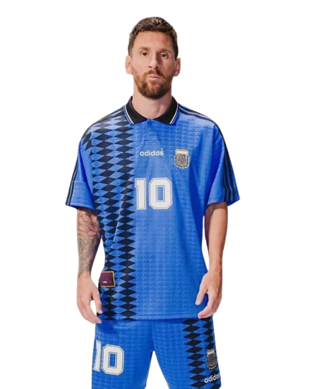 Camisa Retrô Argentina Especial 1994/95 Masculina Azul Marinho