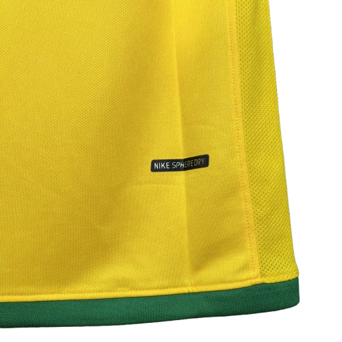 Camisa Retrô 2006 Seleção Brasileira Home Masculina - Amarela