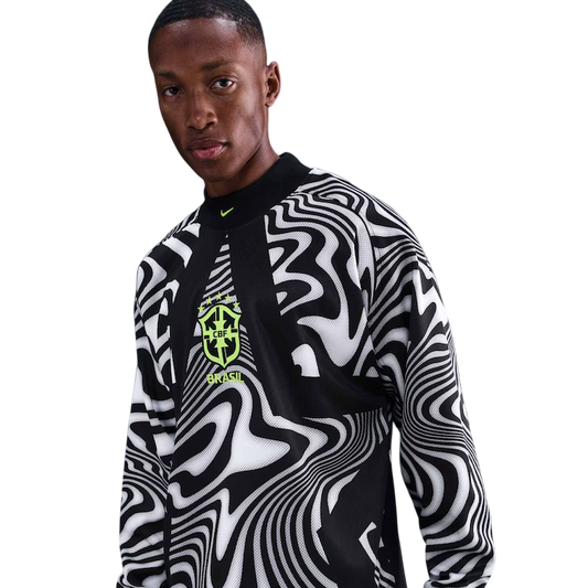 Camisa Manga Longa Brasil 2026/27 Goleiro