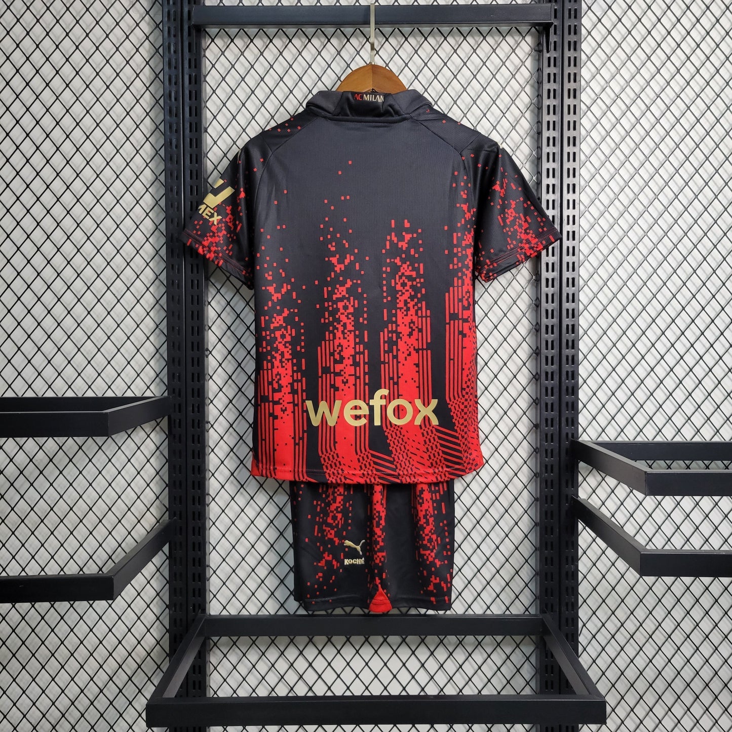Kit Infantil Milan Terceira Camisa 22/23