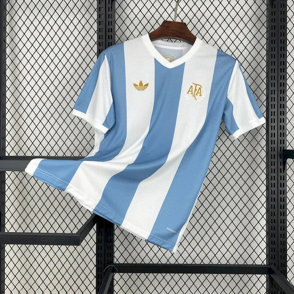 Camisa Argentina Edição Especial 50 anos 24/25 - Torcedor Masculina Lançamento