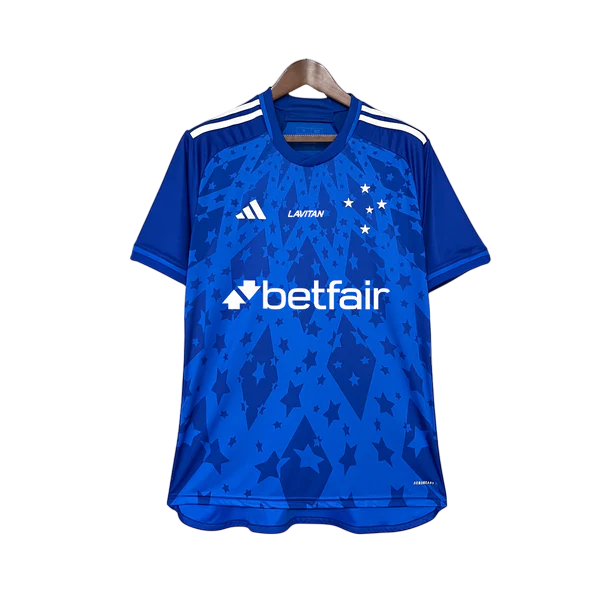 Camisa Cruzeiro Titular Todos Patrocínios 24/25 - Torcedor Masculina