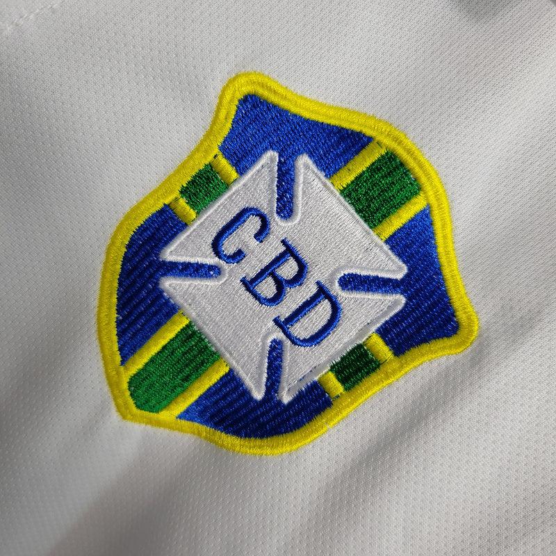 Camisa Retrô Brasil 2004/05 Masculino Branco