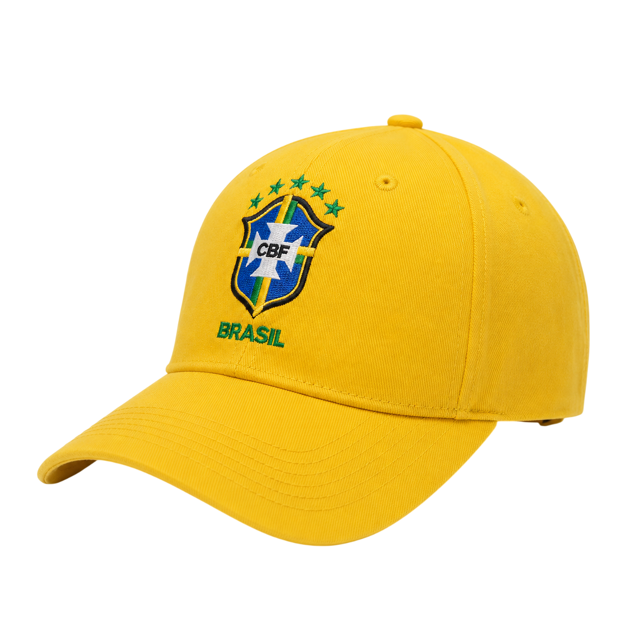 Boné Brasil Copa do Mundo Aba Curva Unissex Ajustável