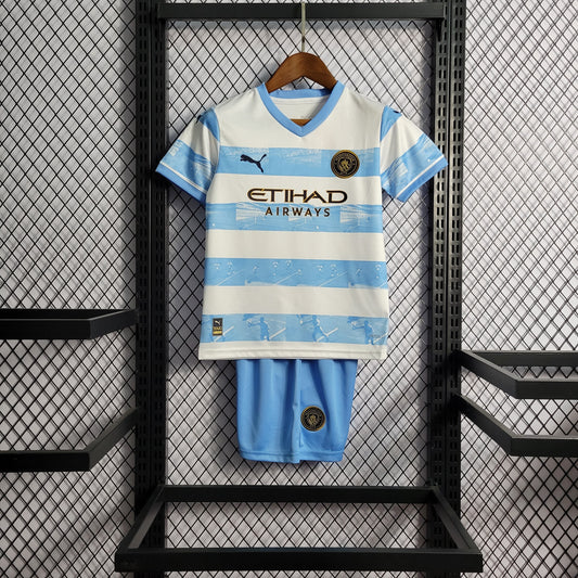 Kit Infantil Manchester City Edição Limitada 22/23