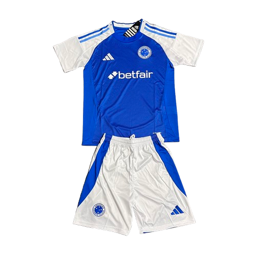 Conjunto Infantil Cruzeiro Titular 25/26