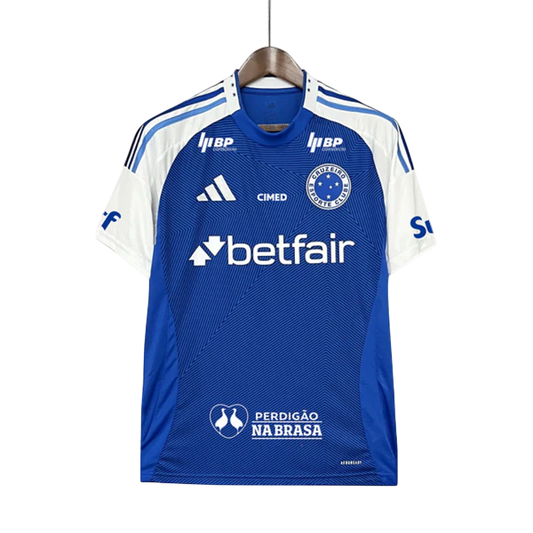 Camisa Cruzeiro Home Todos Patrocínios 25/26 - Torcedor Masculina