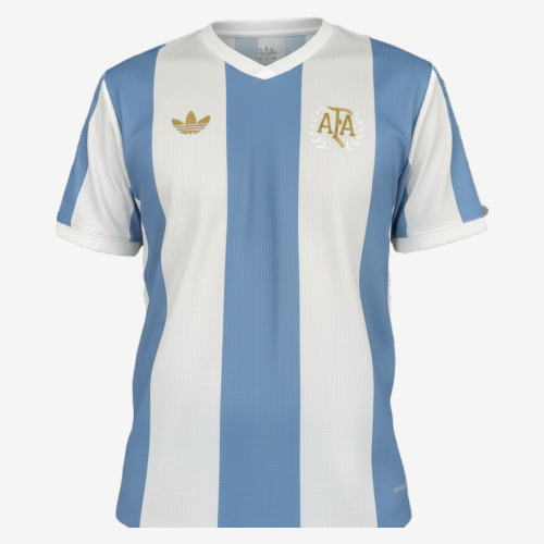 Camisa Argentina Edição Especial 50 anos 24/25 - Torcedor Masculina Lançamento