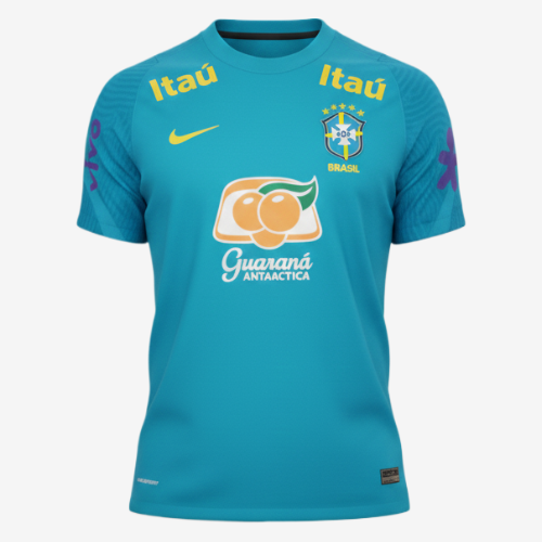 Camisa de Treino Brasil - 2022 Masculino Azul