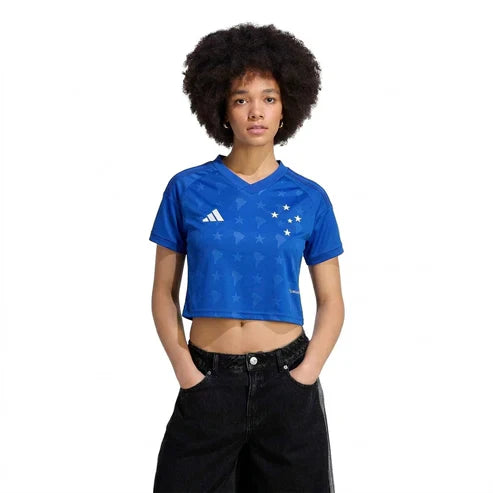 Cropped Cruzeiro 2026/27 Home Feminina