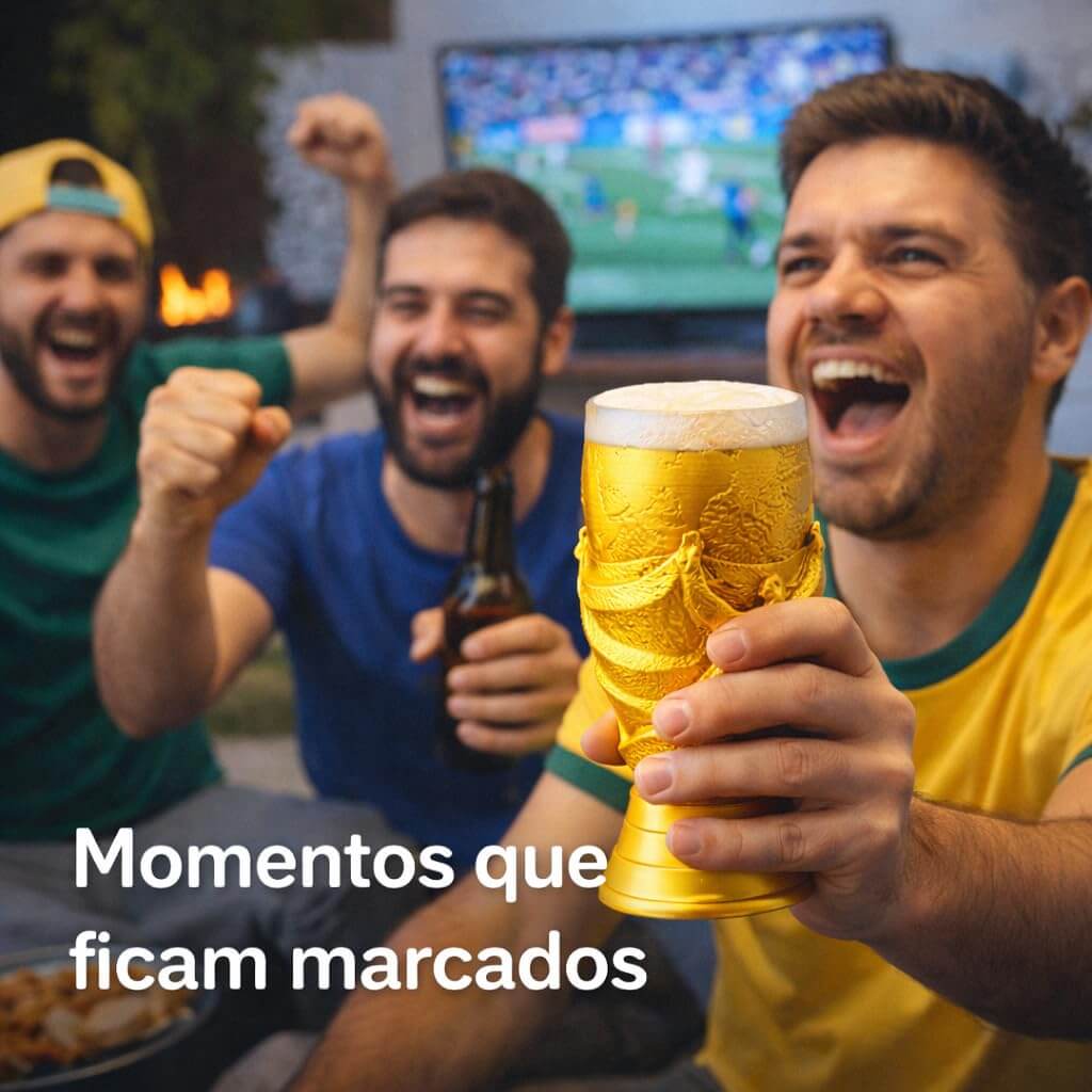 Taça Hexa Dourada™ | Edição Limitada Pré-Copa 2026