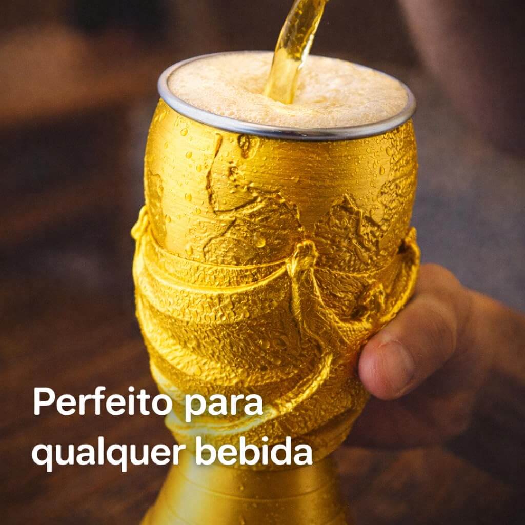 Taça Hexa Dourada™ | Edição Limitada Pré-Copa 2026