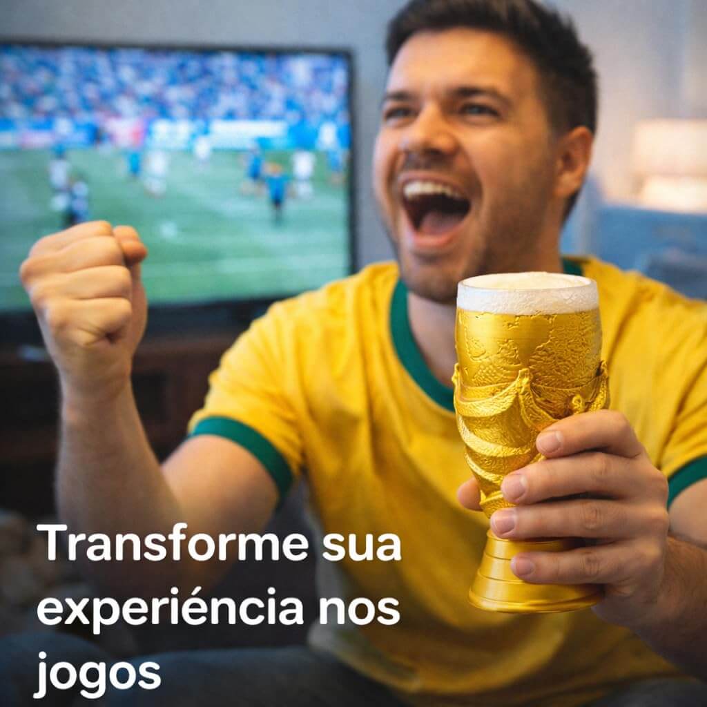 Taça Hexa Dourada™ | Edição Limitada Pré-Copa 2026