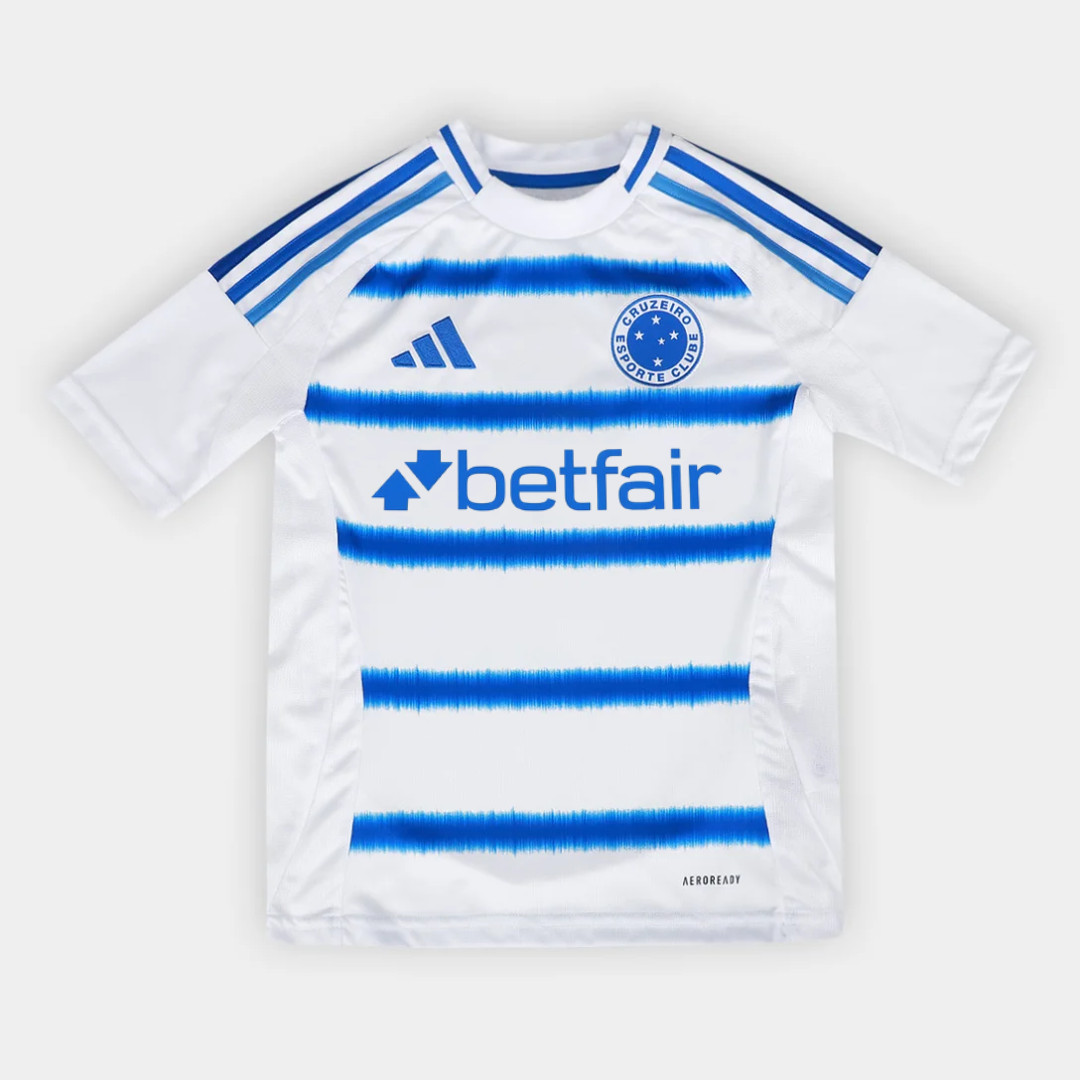 Conjunto Infantil Cruzeiro Away 25/26