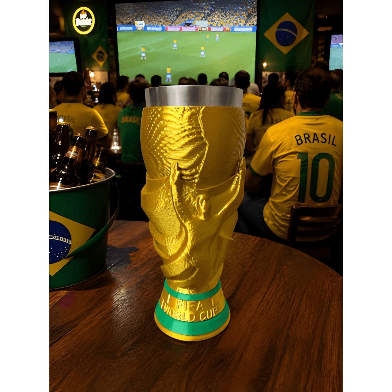 Taça Hexa Dourada™ | Edição Limitada Pré-Copa 2026