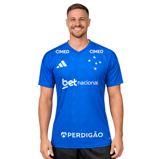 Camisa Cruzeiro 2026/27 Home Torcedor Todos os patrocínios
