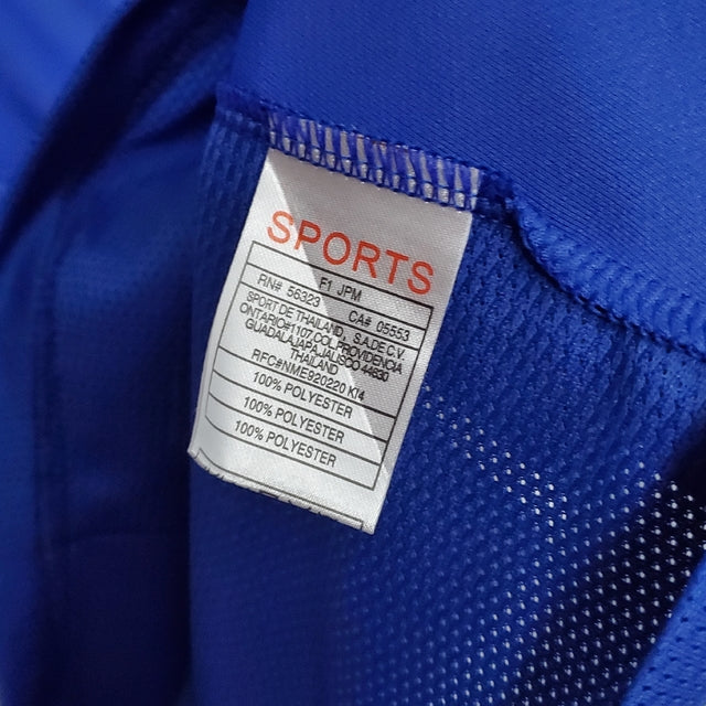 Camisa Retrô 2002 Seleção Brasileira II Masculina - Azul