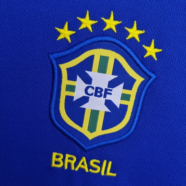 Camisa Retrô 2004 Seleção Brasileira II Masculina - Azul