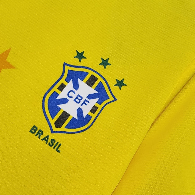 Camisa Retrô 94/95 Seleção Brasileira I Masculina - Amarela