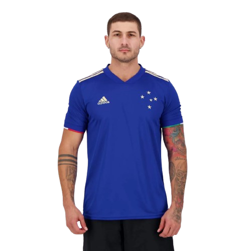 Camisa Cruzeiro Centenário Azul 21/22 - Torcedor Masculina