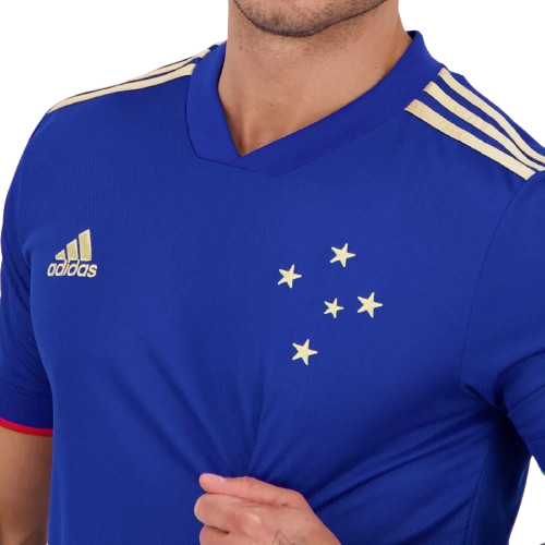 Camisa Cruzeiro Centenário Azul 21/22 - Torcedor Masculina