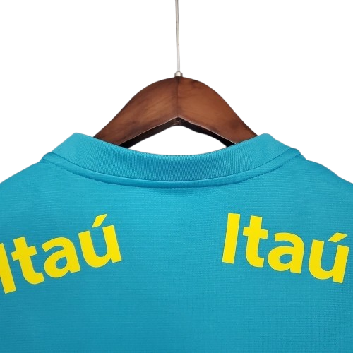 Camisa de Treino Brasil - 2022 Masculino Azul