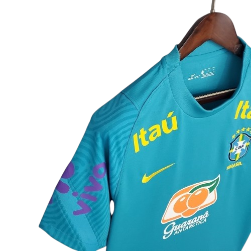 Camisa de Treino Brasil - 2022 Masculino Azul
