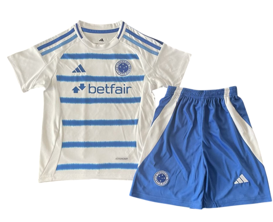 Conjunto Infantil Cruzeiro Away 25/26