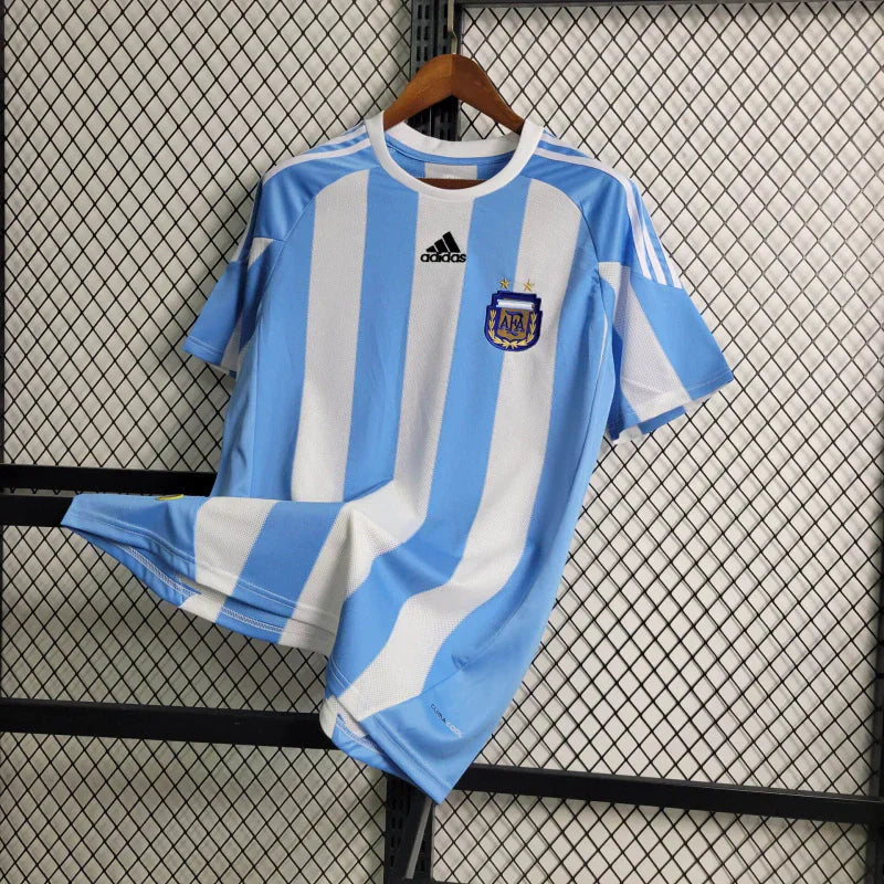 Camisa Retrô Seleção Argentina 2010- Azul
