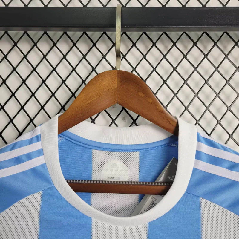 Camisa Retrô Argentina 2010/11 Azul e Branco