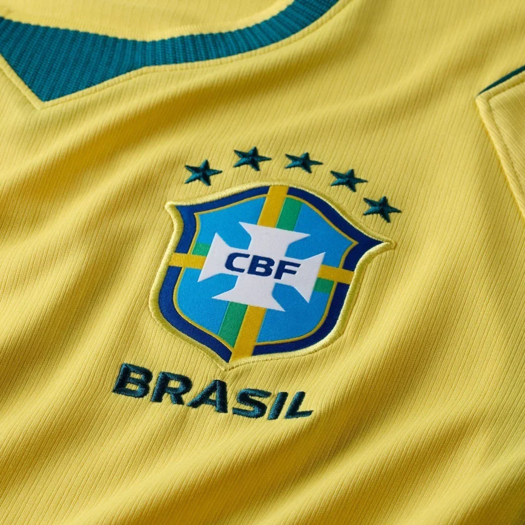 Camisa Seleção Brasileira Home 26/27 - Amarela