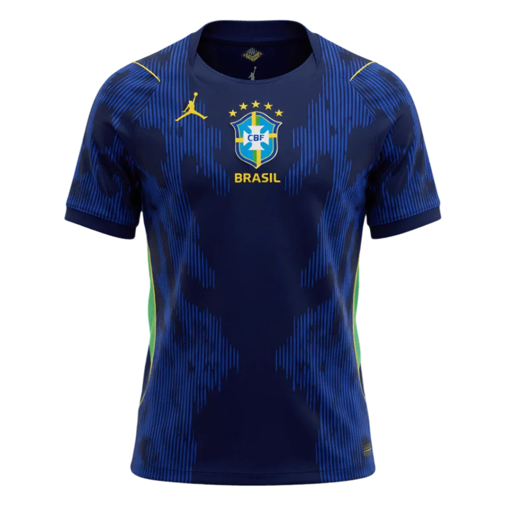 Camisa Seleção Brasileira Away 26/27 - Azul Oficial